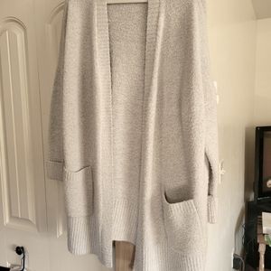 Dusty blue almost grey cardigan